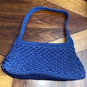 The sak crocheted small purse! Looks new! Clean no wear!